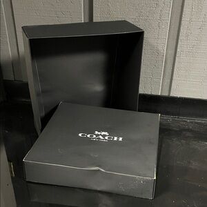 Coach Black Accessory Box